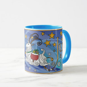 Julbock Helgdag Yuletide Mugg