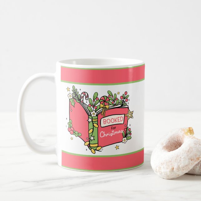 Julböcker Läsning Kaffemugg (Med munk)