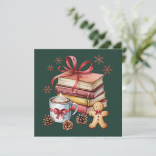 Julböcker Pepparkaksböcker Kakabok Bokälskare Julkort