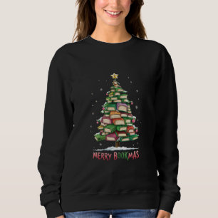 Julbokälskare Träd Bibliotekarie God Julbok T Shirt