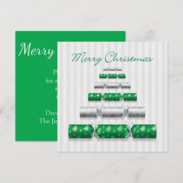 Julbonboner i elegant inbjudningar