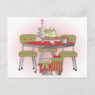 Julbord Helg Vykort