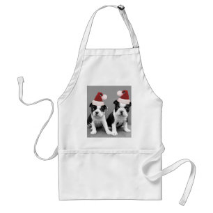 JulBoston Terriers Förkläde