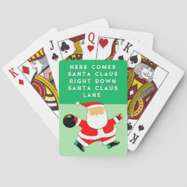 Julbowling Casinokort