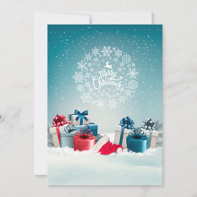 Julboxen Inbjudningar (Framsida)