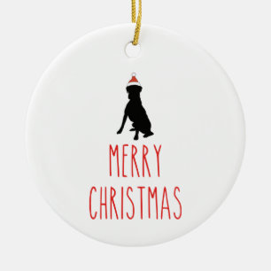 Julboxer-Hund Ornament