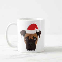 Julboxer Puppy Kaffemugg