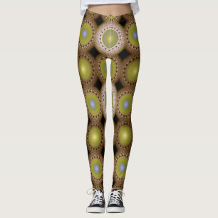 Julbråck mönster leggings