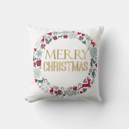 Julbrand God jul hälsning Kudde