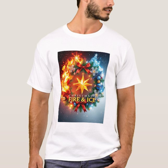 **Julbrand & Is** T Shirt (Framsida)