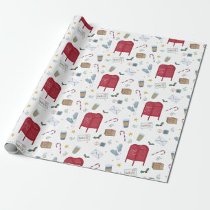 Julbranden Santa Mail Brev till Santa Santa Presentpapper
