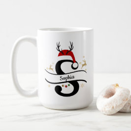 Julbrev S Alfabet Kaffemugg