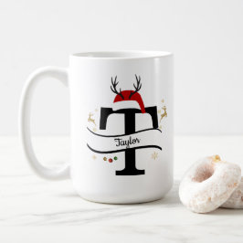 Julbrev T Alfabet Kaffemugg