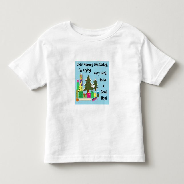 Julbrev Tee Shirt (Framsida)