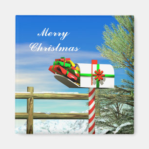 Julbrevlåda Magnet