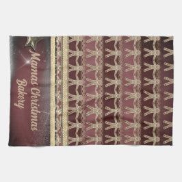 Julbrödbröd Cookies Personlig Kökshandduk