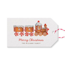 Julbrödder och peppermynt Tåg