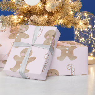 Julbrödder Rosa Papper Presentpapper