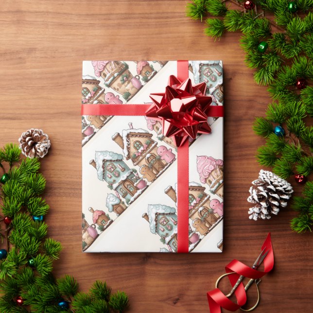 Julbrödhus Presentpapper (Julgåva)