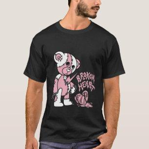 Julbroken Hjärtmatchning 1 Gumma med hög OG-bubb T Shirt
