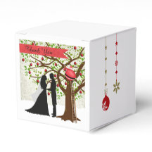 Julbröllop - favoritbox Bride Groom Santa