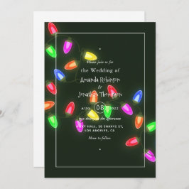 Julbröllop - inbjudan