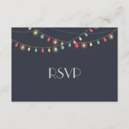 Julbröllopskrita RSVP OSA Kort