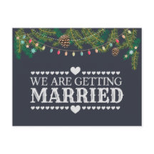 Julbröllopstavla Spara datum