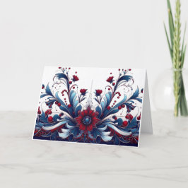 Julbrott och Sapphire Elegance Helgkort