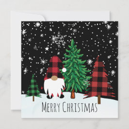 Julbuffalo Skriv ut julkort