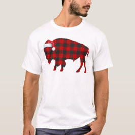 Julbuffelrutig ko – Festiv högtid T Shirt