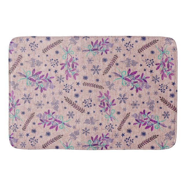 Julbukett - Dusty Ro Badrumsmatta (Framsidan)