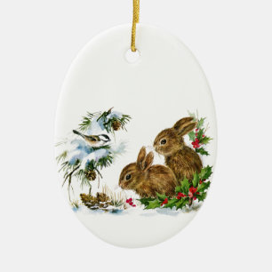 Julbunnier Julgransprydnad Keramik