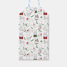 Julbunnier Presentetikett