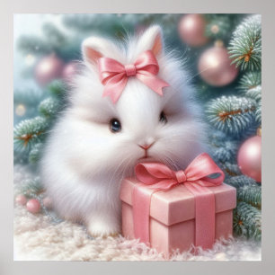 Julbunny Poster