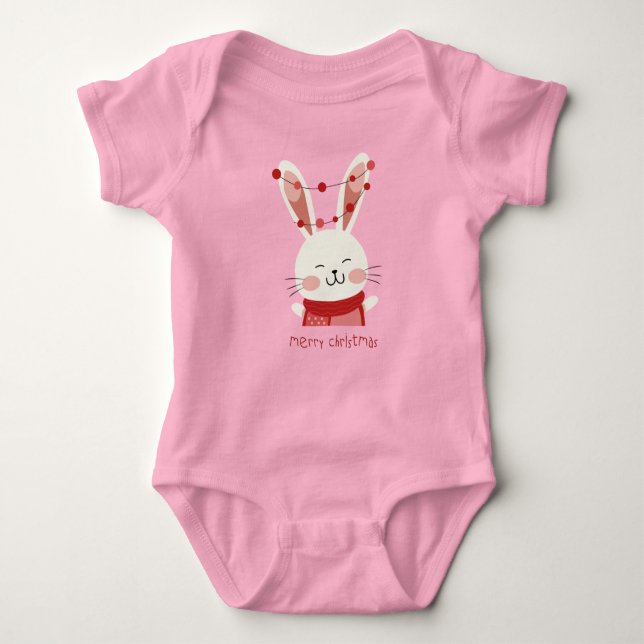 Julbunny T Shirt (Framsida)