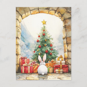 Julbunny Vykort