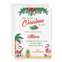 Julbursdagsinbjudan