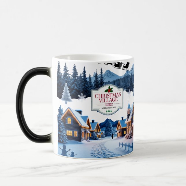 Julby Color Morphing Mugg – Mysig Vinter (Vänster)