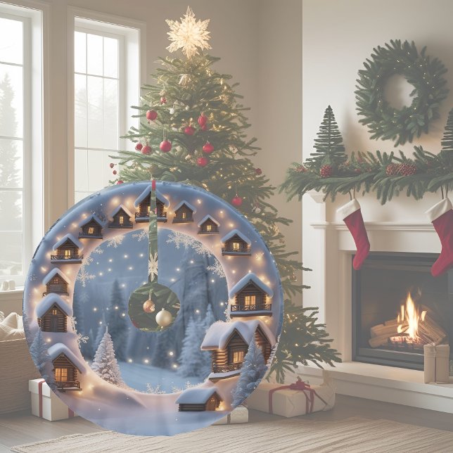 Julby  julgransmatta borstad polyester (Skapare uppladdad)