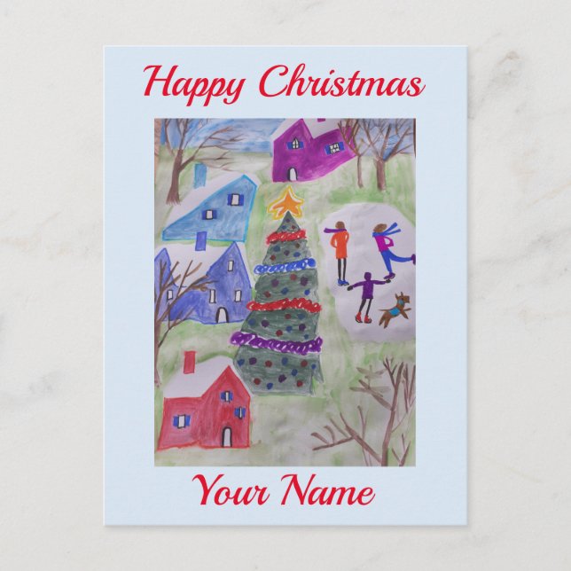 Julby julkort vykort (Framsida)