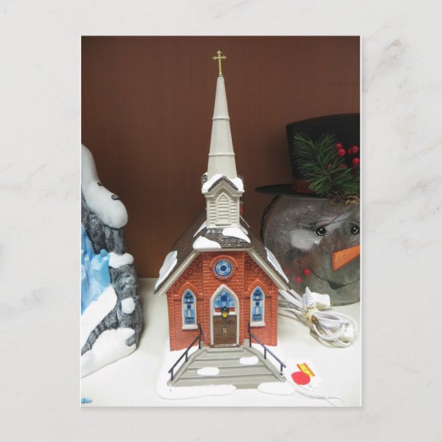 Julbykyrkan Helg Vykort (Framsida)