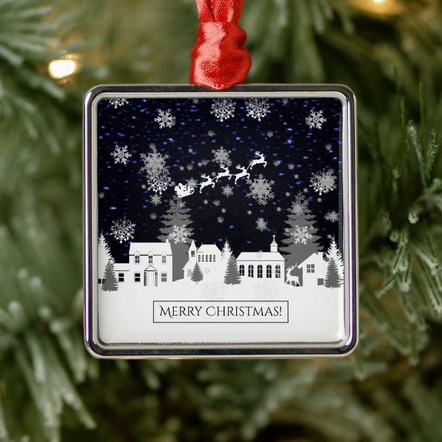 Julbyn Ceramic Ornament (Träd)