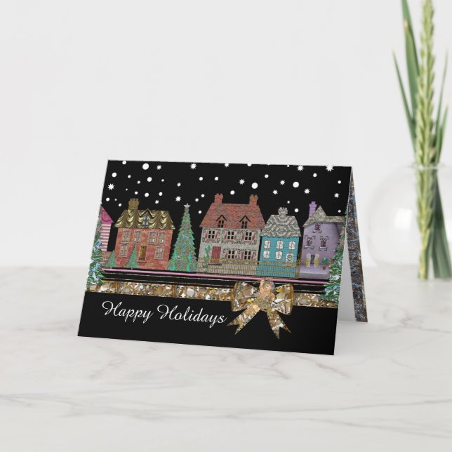 Julbyn Helgkort (Framsida)