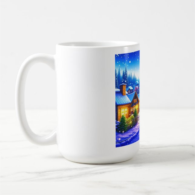 Julbyn Kaffemugg (Vänster)