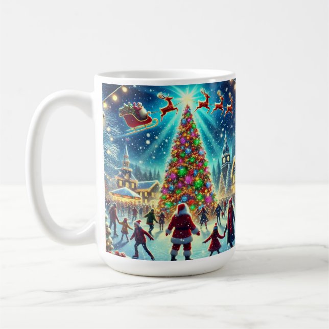 Julbyn Kaffemugg (Vänster)