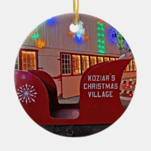 Julbyn Kozier Ornament
