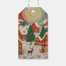 Julbyn Presentetikett