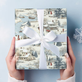 Julbyn Presentpapper