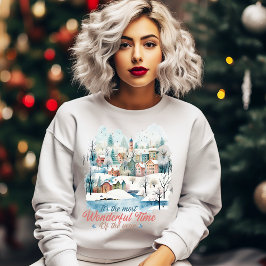 Julbyn Vinter Helgdagars T Shirt